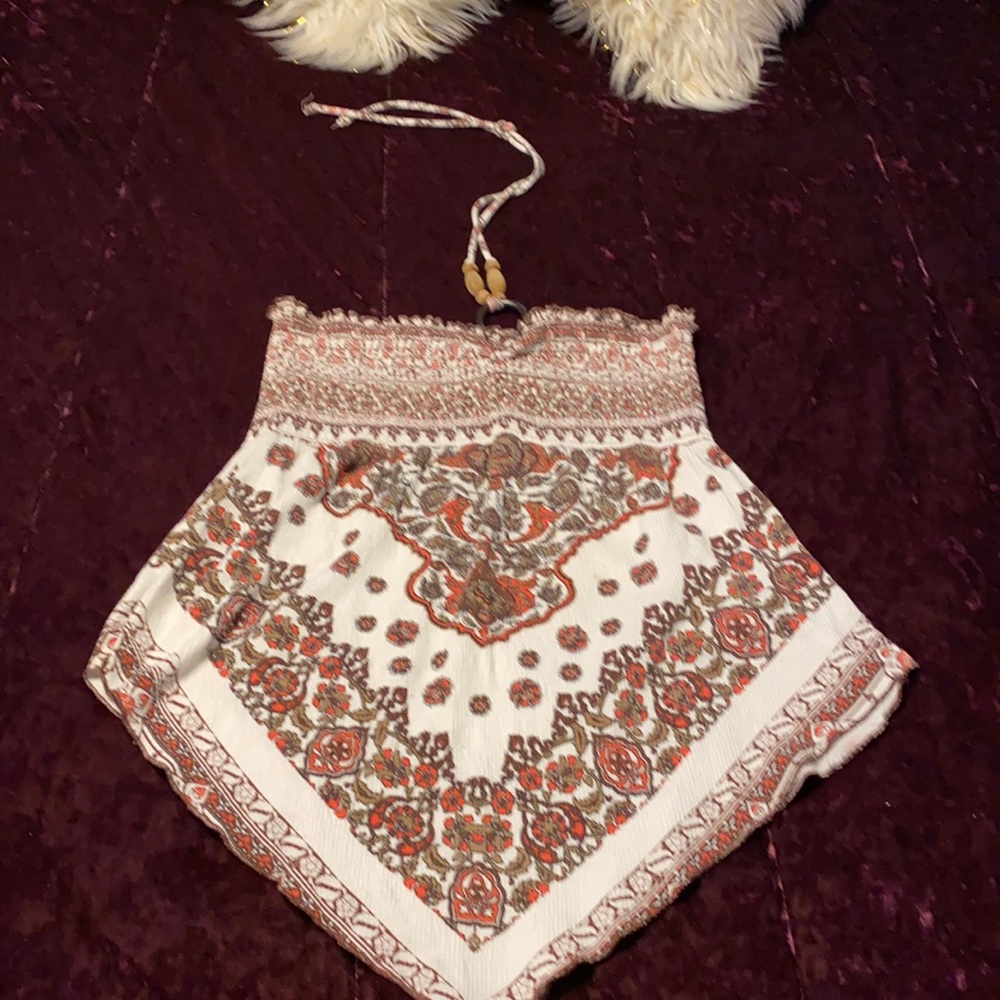 Almost famous halter top. Size large